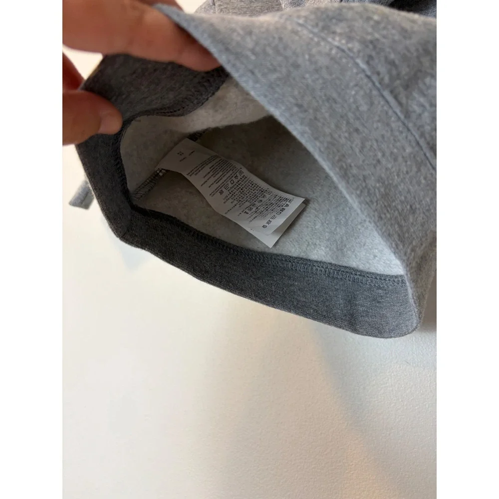 Jordan Flight Hoodie Grey Jumpman Graphic Fleece Sweatshirt Kids Size 12M